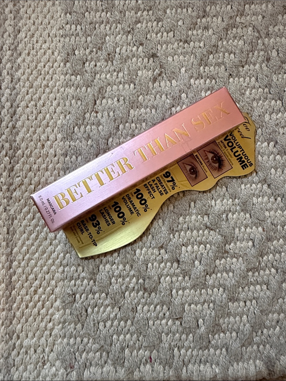 Too Faced Better Than Sex Mascara